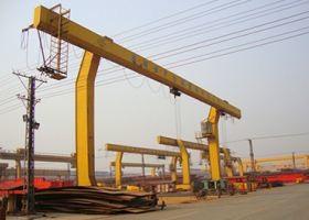 China Easy Install L Type Workshop 200 Ton Gantry Crane Single Girder wholesale