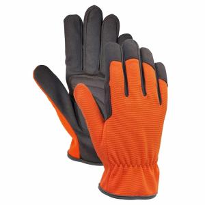 China Deluxe Fashionable Firm Grip Garden Gloves With Foam Palm Padding wholesale