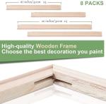 16 X20 Inch Canvas Wood Stretcher Bars Kits With Accessories For Oil Painting