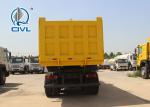 EuroII 30T 6x4 Dump Truck With Middle Lifting And Q235 Steel Material 371HP