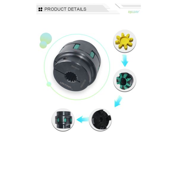 KL 38/ 45 steel Flexible Jaw Coupling