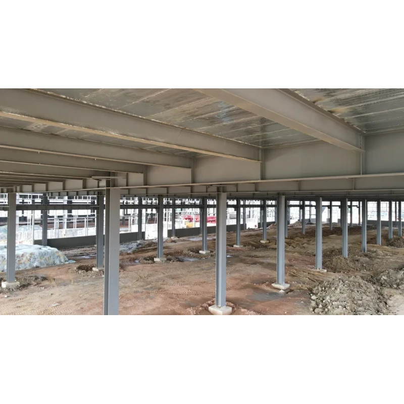 Prefabricated Steel Structure Industrial Workshop Building with CE Certificate Customized Size and Seismic Grade 8
