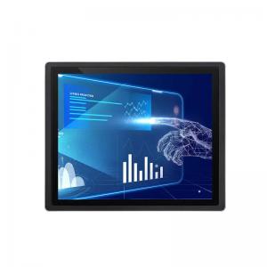 China 17 Inch LCD Panel Mount Industrial Monitor 10 Points Capacitive Touch on sale