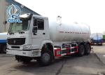 6x4 12m3 SINOTRUK HOWO 336hp Sewage Pump Truck With Safety Belts Tires12.00R20