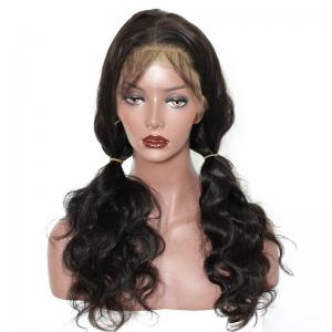 China 360 Frontal Lace Wig 100% Brazilian Virgin Hair Body Wave Pre - Pucked on sale