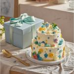 Custom Paperboard Food Gift Boxes Packaging Birthday Cake Preparation