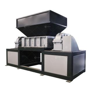 China 800-5000kg/h Capacity Double Shaft Shredder for Copper Aluminum Radiator Recycling wholesale