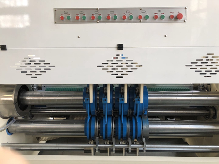 2600mm Corrugated Carton Box Machine Single Color Flexo Printing Slotting