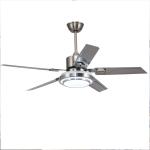 Ceiling Fan light with remote control Brushed Nickel Fans 42 48 52 inch 110v