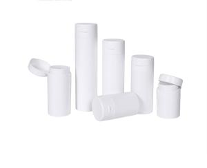 China Flip Top Cosmetic Airless Pump Bottles 150ml Personal Care Packaging wholesale