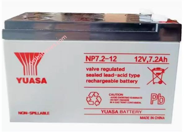 YUASA NP7.2-12 12V 7.2AH Battery New Original Maintenance-free For UPS / Solar