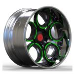 factory 18'' 19'' 20'' 21'' 22''colorful 2pcs concave big lip forging alloy