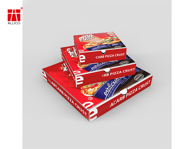 12" Premium White Corrugated Pizza Boxes Take Out Containers DIY Gift Box