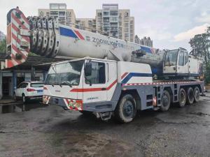 China All Terrain Zoomlion 110 Ton Mobile Crane Truck Mounted Five Arms Jib wholesale