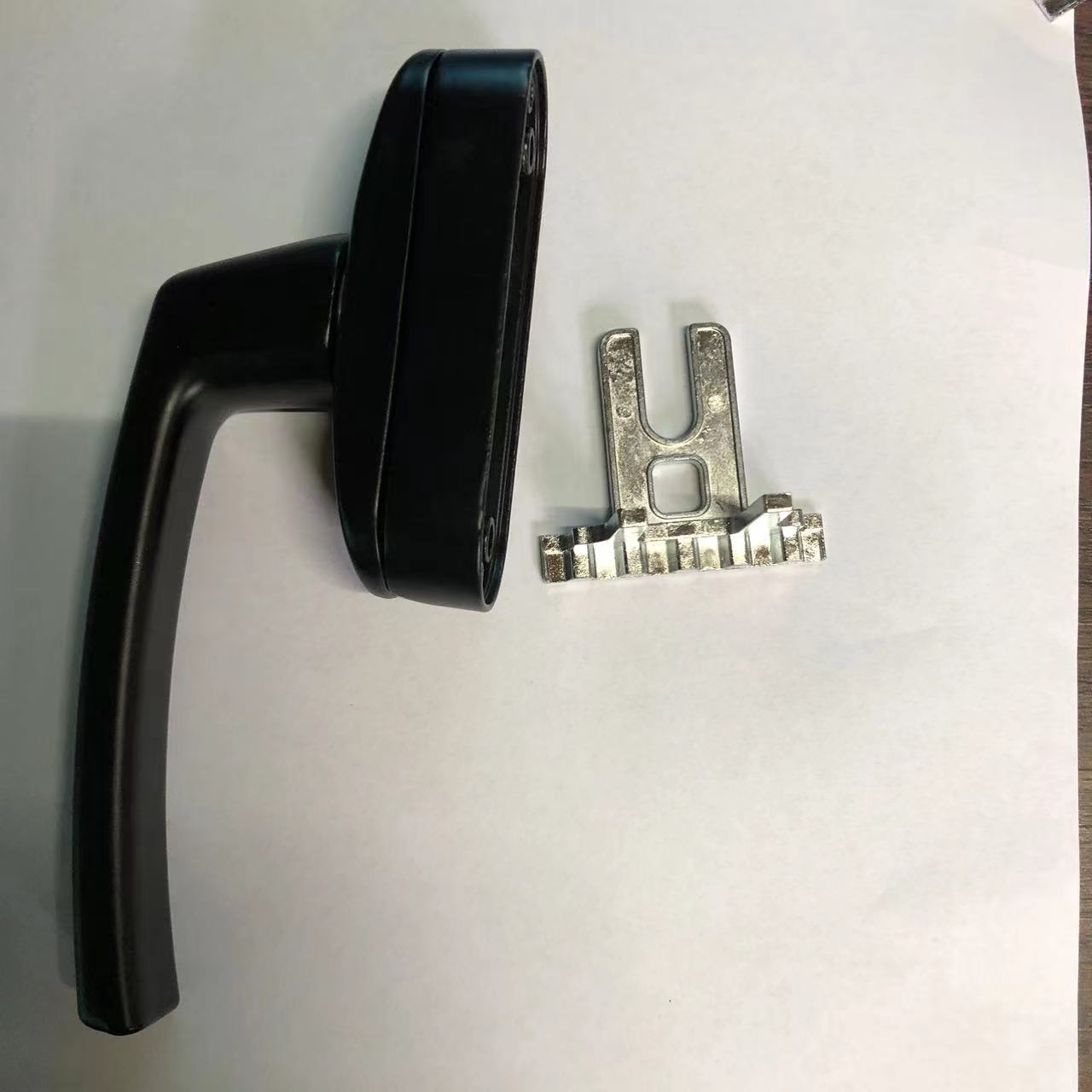 Aluminum Alloy Door Window Hardware Handles Black Pull Door Handle Casement Window Handle