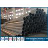 Buy cheap Hot Dip Galvanized Octagonal Steel Tubular Pole , Power Transmission Poles from wholesalers