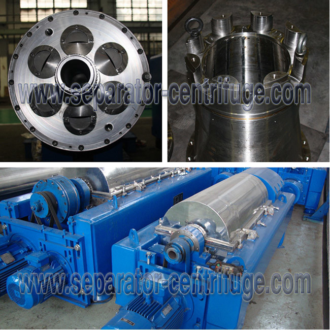 Industrial Decanter Separator Centrifuge Machine For Sludge Dewatering
