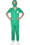 Kids Doctors Scientist Medical nurse White Lab Coat scrubs Costume For Halloween