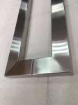 Custruction Big5 Brush No.4 Satin Stainless Steel Pipe Tube Door Handle In