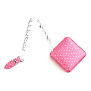 China Wintape Promotional Gift Garment Tailor Inch Pink Body Measuring Tapes Tailor Sewing Ruler For Tailor wholesale