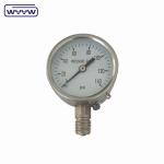 60mm Bourdon Tube Pressure Gauge No Oil Oxygen Pressure Gauge Meter