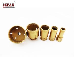 China 4 Inch 85mm M14 Vacuum Brazed Diamond Core Drill Bits Marble wholesale
