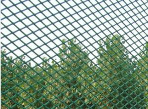 China PVC Coated Small Opening Steel Expanded Metal Sheet With Thickness 0.3mm For Construction Security wholesale