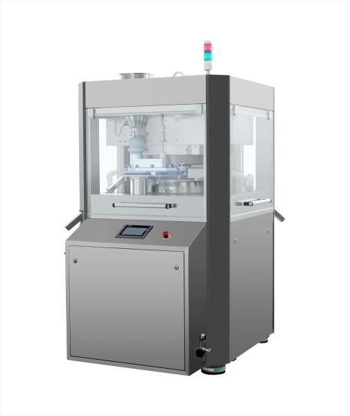 TIANHE Auto Weight Control High Speed Powder Press Machine Full Closed Pressure