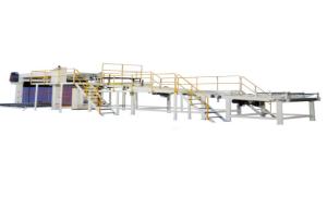 China Automatic High Speed Big 1800mm Cardboard Stacker Machine Basket Down Type wholesale