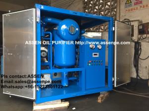 China High Performance High Vacuum Transformer Oil Purification,Insulation Oil Purifier machine on sale