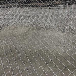 China Height 1.8m Chain Mesh Security Fencing Round Post For Safety Protection wholesale