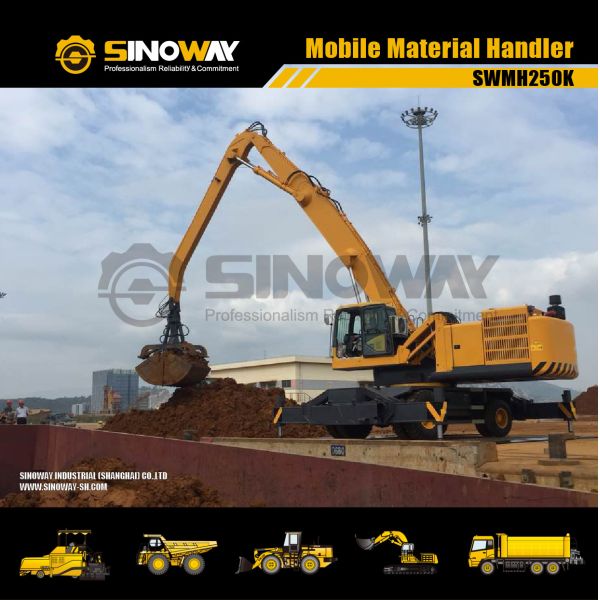 Interchangeable Operation Material Handling Equipment 25 Ton High Performance ISO9001