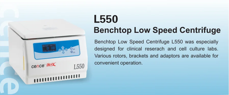 Cence Low Speed Centrifuge L550 Centrifuge