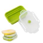 Amazon Hot Eco Wholesale Healthy Microwavable Silicon Collapsible Microwave