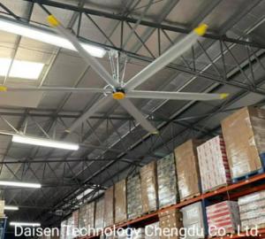 China Daisen Industrial Hvls Ceiling Fan Cooling Ventilation Exhaust Fan With Pmsm Motor wholesale