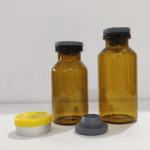 hot sale clear amber medical glass bottle vial glass vial with rubber stoppers