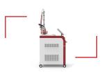 Newest and most effective 8ns 2ns 0.7-8 mm nd yag laser tattoo removal machine