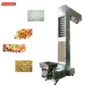 China 30-Day Return Policy Z-Type Stainless Steel Plastic Grain Powder Vertical Skip Conveyor wholesale
