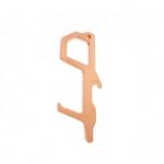 Multi Functional Metal Bottle Openers Copper Finish Zinc Alloy Diecasting Bottle