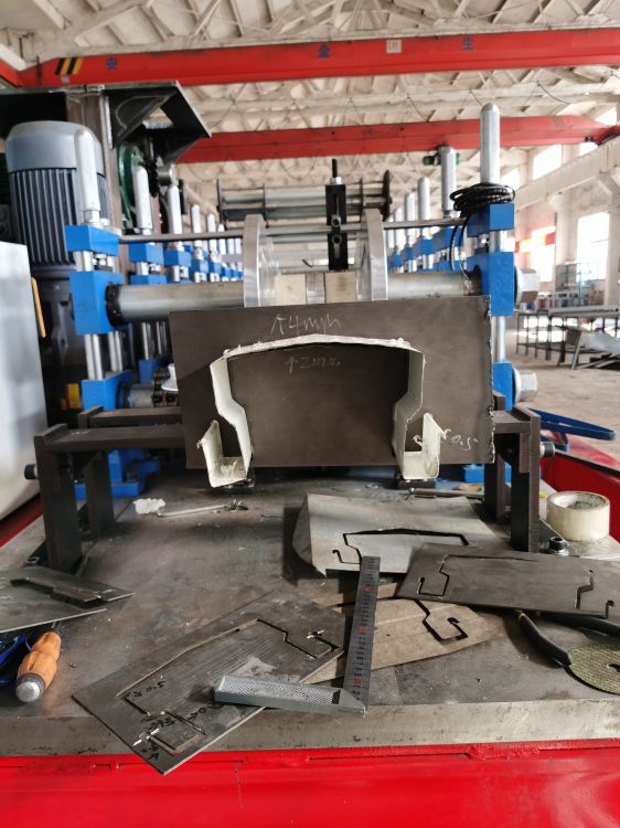 Cold Rolling Forming Rain Gutter Machine Maker For Aluminium Profile