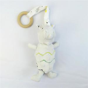 China ODM OEM Wholesale Stuffed Animal Baby Rattle Soft Cute Unicorn Educational Rattle Handbell wholesale