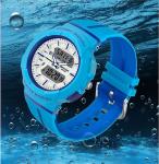 Pink Plastic Quartz Watch PEM 3ATM Plastic Watches For Ladies LCD