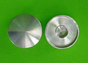 China Silver Oxide Aluminum End Caps for Assembled Connector 15mm x 20mm wholesale