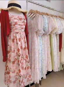 China Cotton Polyester Cotton Used Fashion Clothing Fashionable Women Dress wholesale