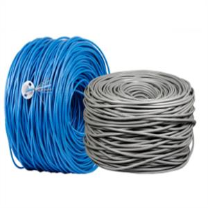 China 4 Pair UTP LSZH Fireproof Lan Ethernet Cable Cat 6A 23AWG Pure Copper Durable wholesale