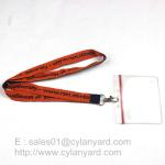 Custom made woven lanyards, low cost woven neck ribbons factory from China