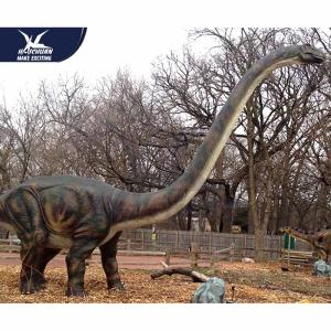 China Sensor Remote Realistic Dinosaur Statues Belly breathing For Kids Weather Resistant wholesale