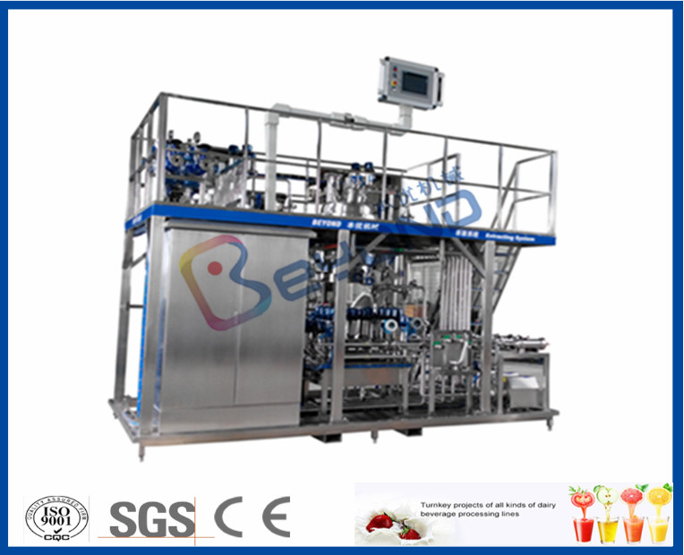 3000 - 20000LPH Full Automatic Beverage Production Line With CIP System / PLC Control