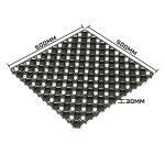 4 Quantity per Square Meter Green Roof Plant House Geotextile Drainage Mat for