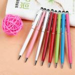 Hotel Use Slim Metal Pen metal stylus touch screen pen for promotional